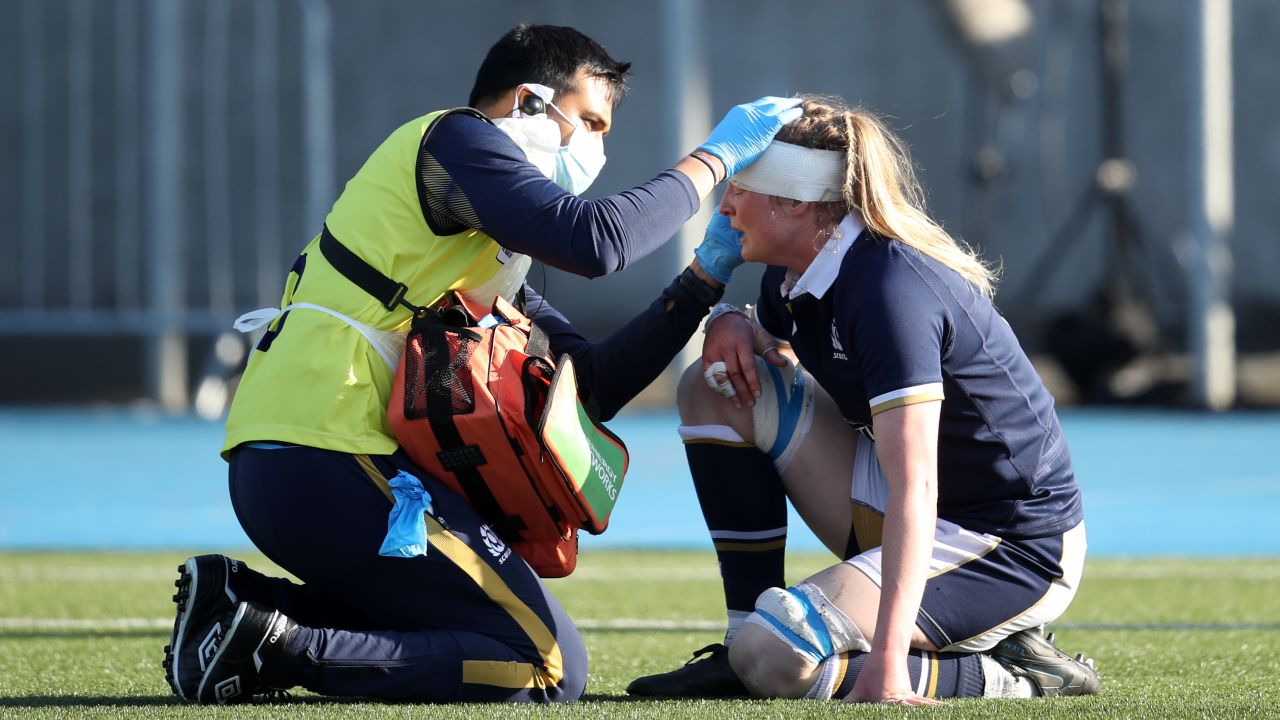 Cattigan during the Six Nations in 2021.