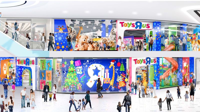 The new toys store r us name