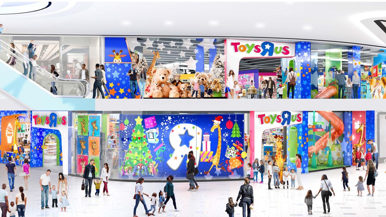 A rendering of the upcoming Toys 'R' Us American Dream store in New Jersey.