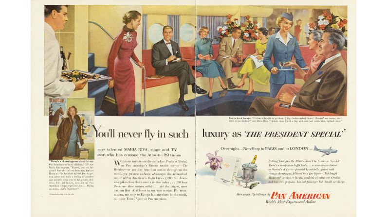 <strong>Jet Set: </strong>Pan Am was the airline of choice for celebrities, stars and wealthy travelers. 