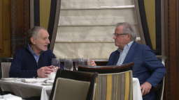 Longevity experts Dr. Robert Waldinger and John Humphrey regularly meet for lunch to maintain their friendship.
