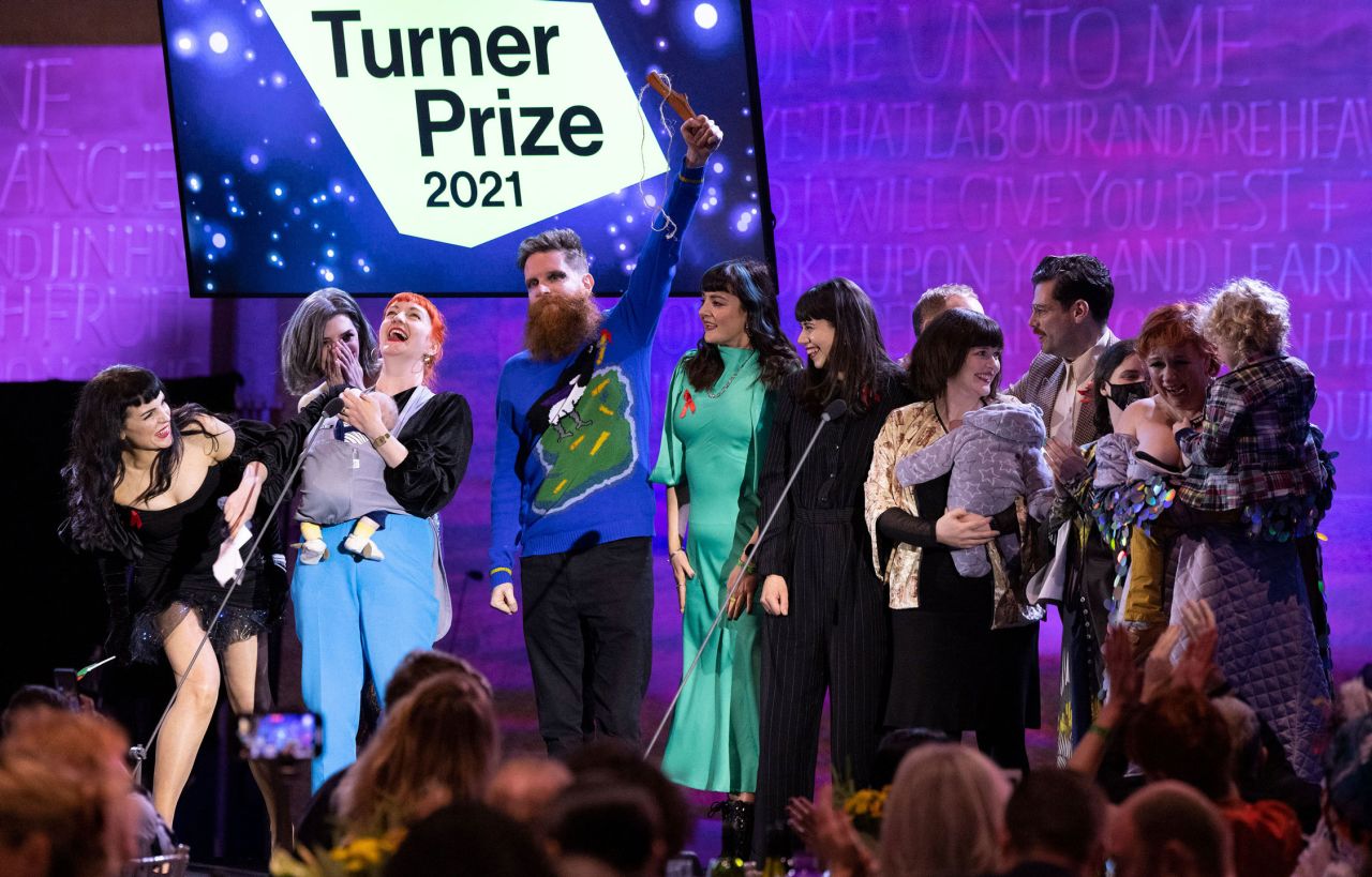 Array Collective accepted the Turner Prize 2021 at a ceremony in Coventry, which has been named the UK's City of Culture 2021.