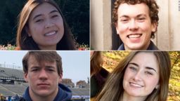 Four of the Oxford High School shooting victims. Hana St. Juliana, 14 (top left),Justin Shilling, 17 (top right), Tate Myre, 16; (bottom left), Madisyn Baldwin, 17 (bottom right)