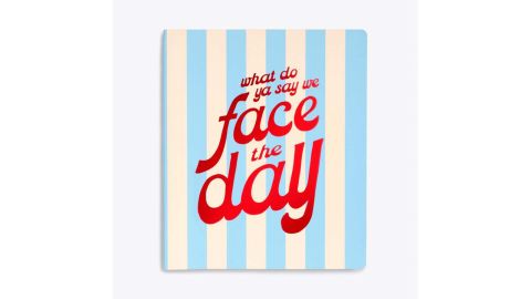 Face The Day Weekly Undated Planner