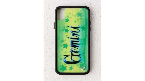 Wildflower Gemini Zodiac iPhone Case