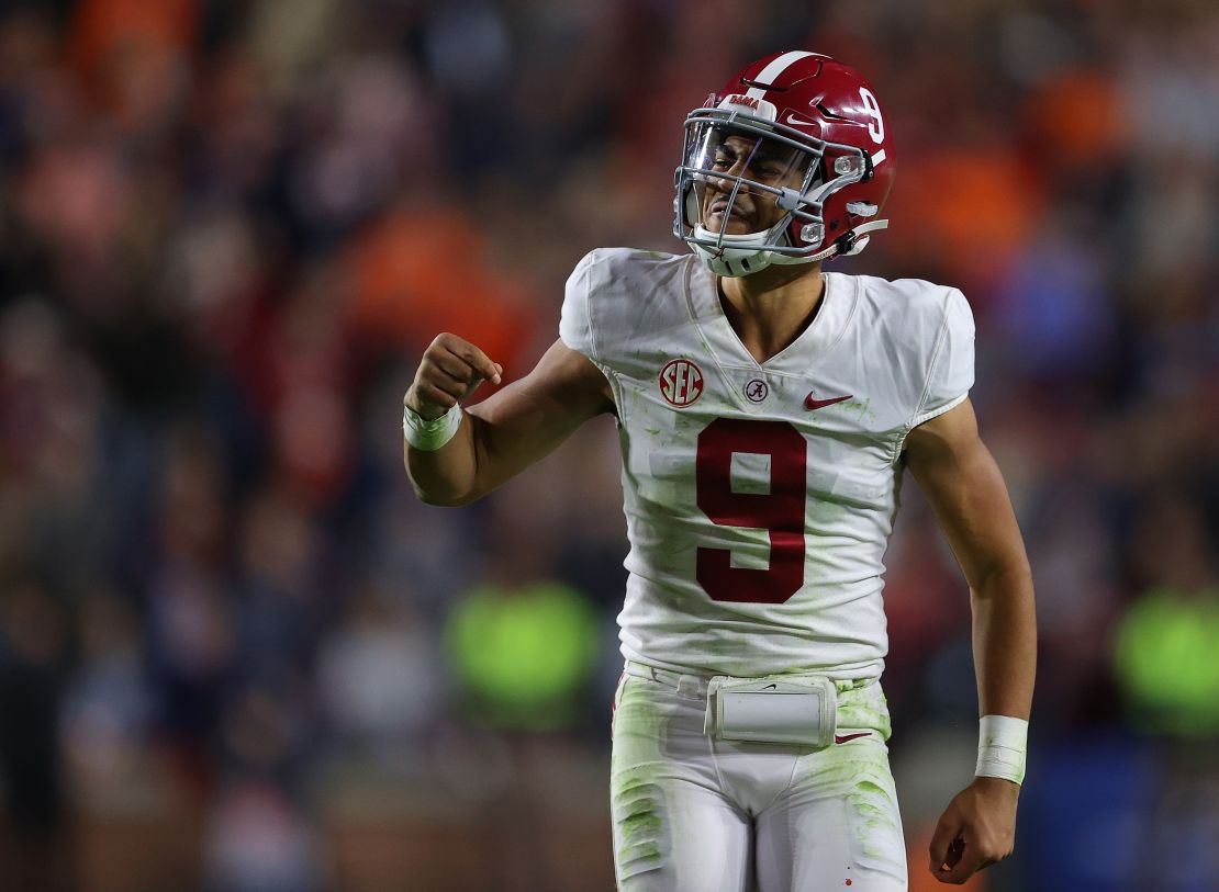 Bryce Young sparked Heisman talk after leading the Crimson Tide to a gritty victory over Auburn.