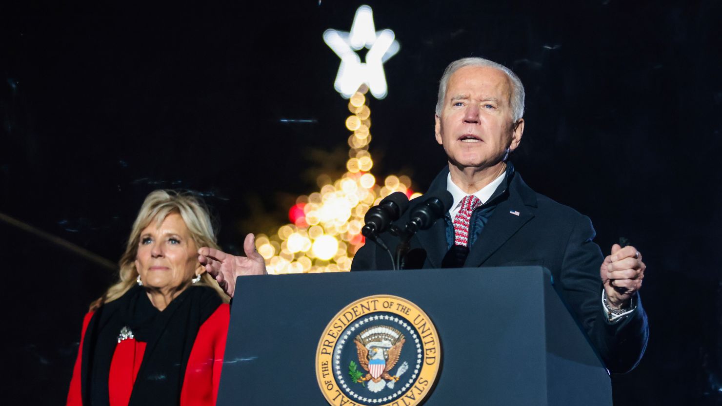 Biden tells Americans ‘we have so much ahead of us’ during National