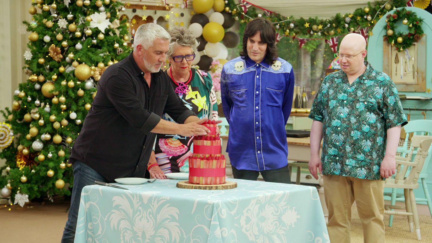 "The Great British Bake-Off: Holidays" may be just what you knead for holiday cheer.