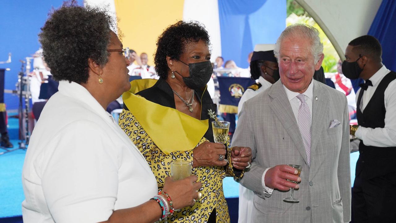 Charles was busy with engagements during the short visit.