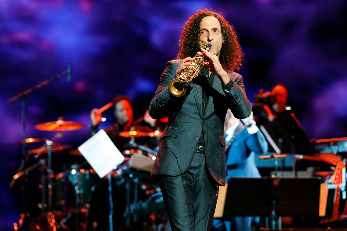 Kenny G performs at the 2017 Tribeca Film Festival's opening gala at Radio City Music Hall on April 19, 2017 in New York City.