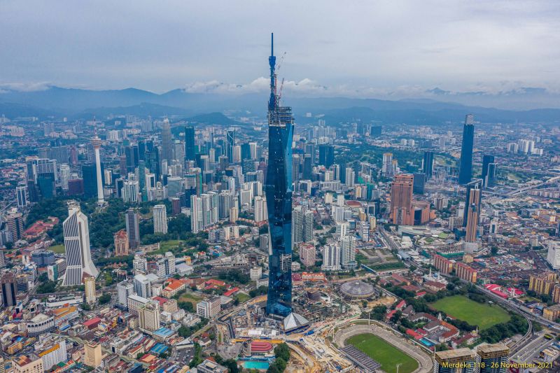 World's second tallest building tops out in Malaysia | CNN