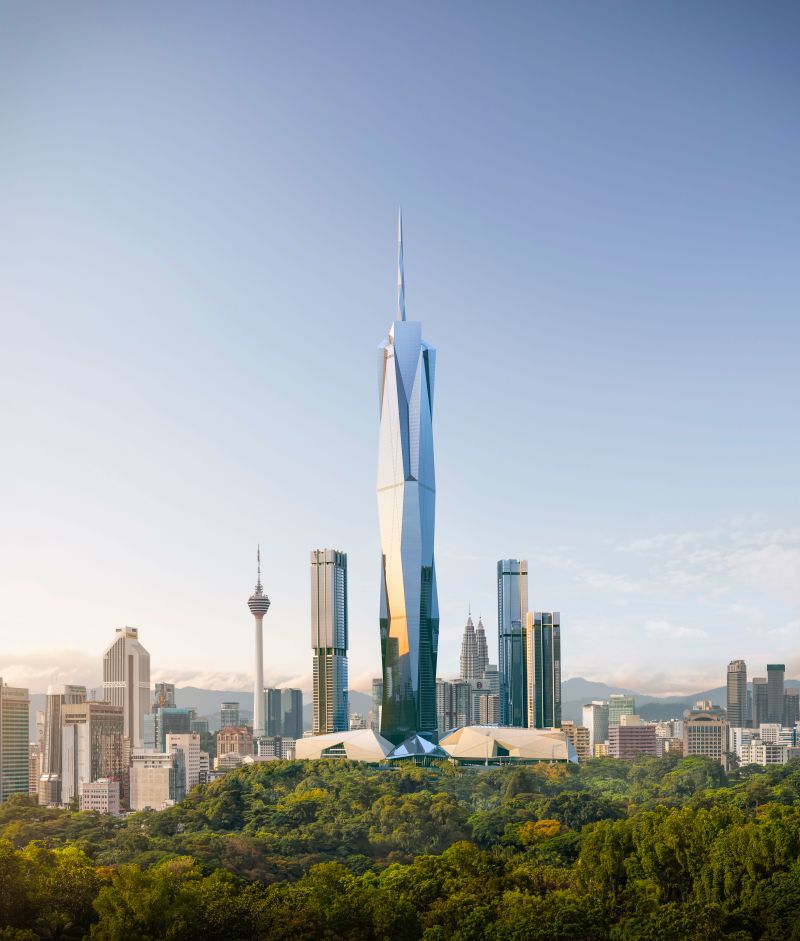 Merdeka 118: World's second tallest building tops out in Malaysia