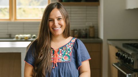 Cookbook author Carly Knowles is a registered dietitian and private chef. 
