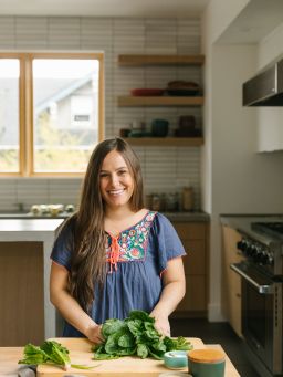 Cookbook author Carly Knowles is a registered dietitian and private chef. 