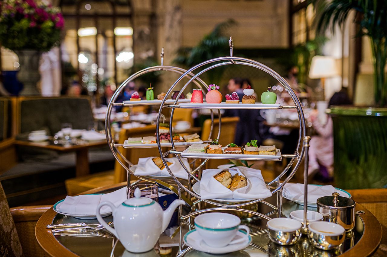 Teatime in The Palm Court
