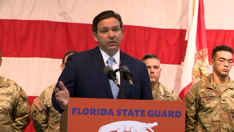 DeSantis Proposes A New Civilian Military Force In Florida That He ...