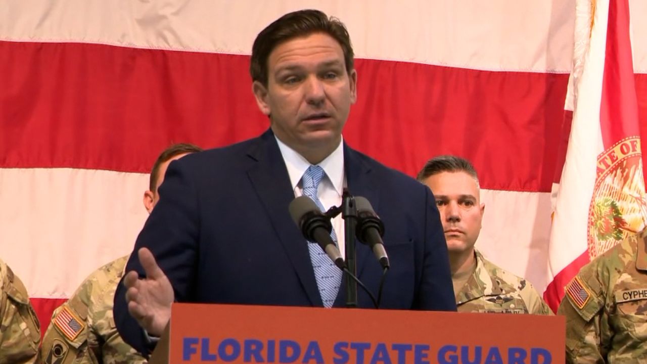 Ron DeSantis presser vpx