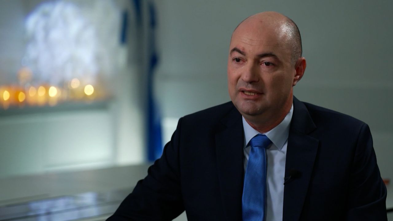 Yigal Unna, Director General of the Israel National Cyber Directorate, speaks to CNN.