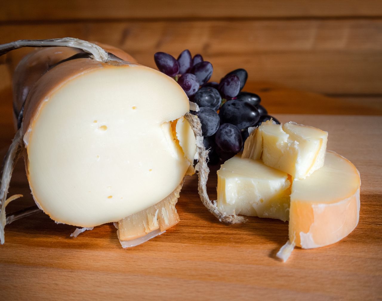 Metsovone is a typical Greek cheese.