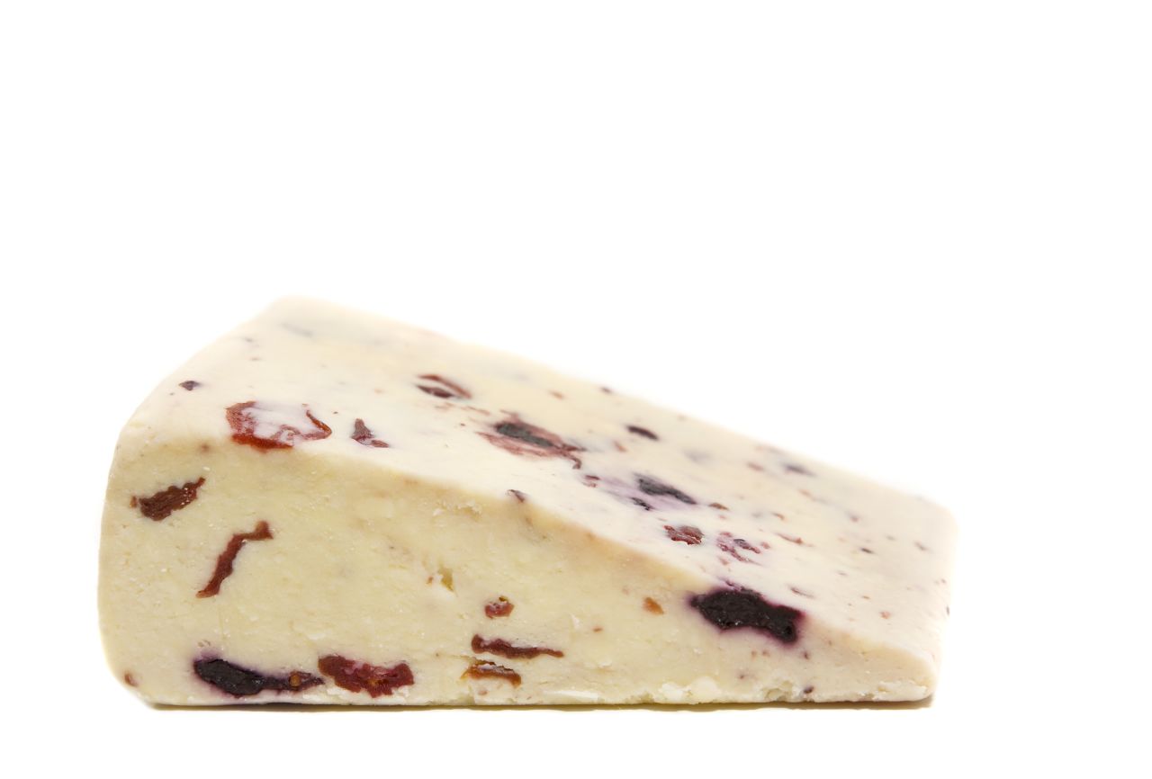 Wensleydale with fruits such as blueberries and cranberries is a classic festive eat in the UK.