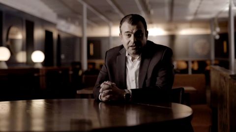 Former FBI agent Ali Soufan in Alex Gibney's HBO documentary 'The Forever Prisoner.'