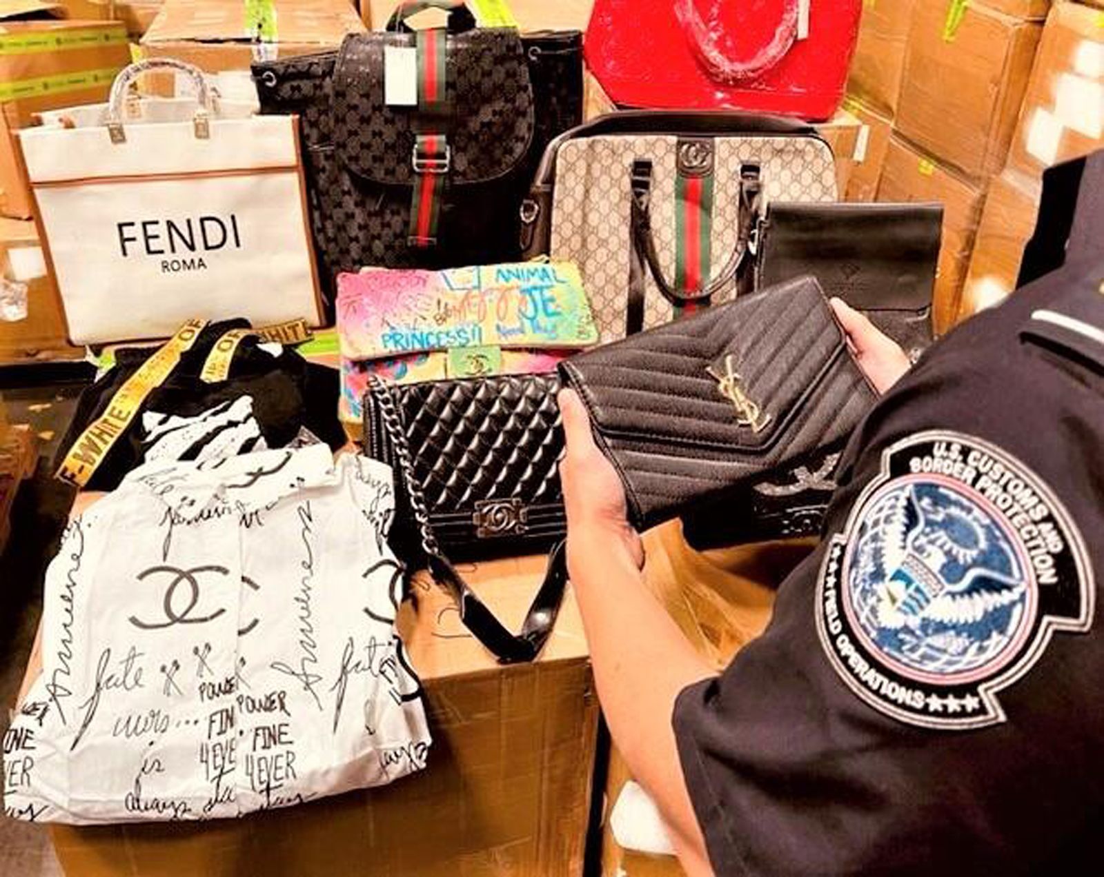CBP seizes $30 million shipment of fake handbags, clothing, ahead of  holidays