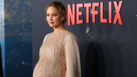 Jennifer Lawrence attends the world premiere of Netflix's "Don't Look Up" in New York City on December 5, 2021.