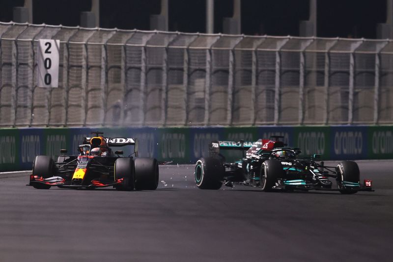 Lewis Hamilton Accuses Max Verstappen Of ‘being Over The Limit’ After ...