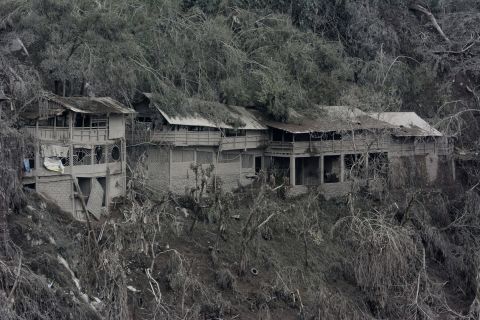 Nearly 3,000 houses have been damaged by the volcano.