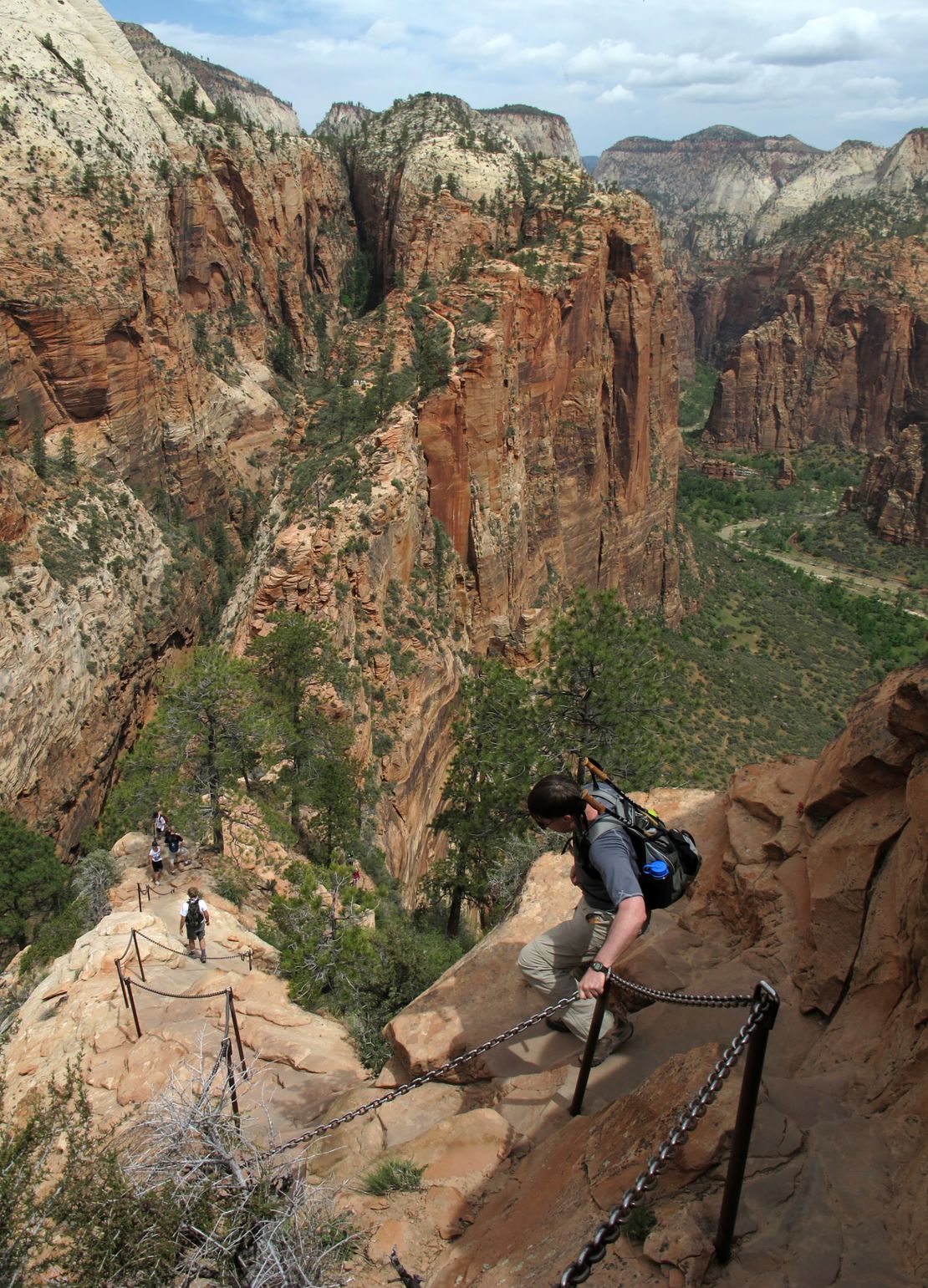 Angels Landing was previously called the Temple of Aeolus.