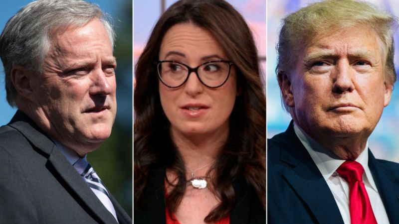 Video: Maggie Haberman reveals what info Mark Meadows could give prosecutors about Donald Trump | CNN Politics