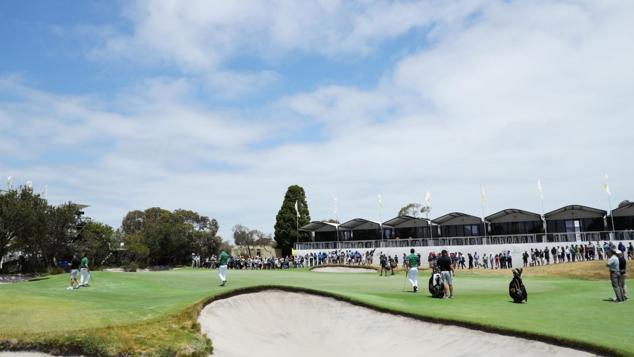 A general view of the Royal Melbourne Golf Course ahead of the 2019 Presidents Cup.