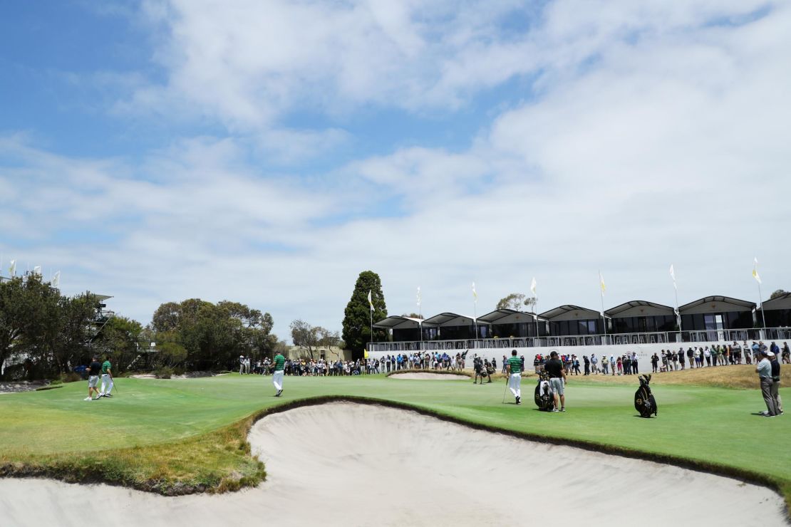 A general view of the Royal Melbourne Golf Course ahead of the 2019 Presidents Cup.