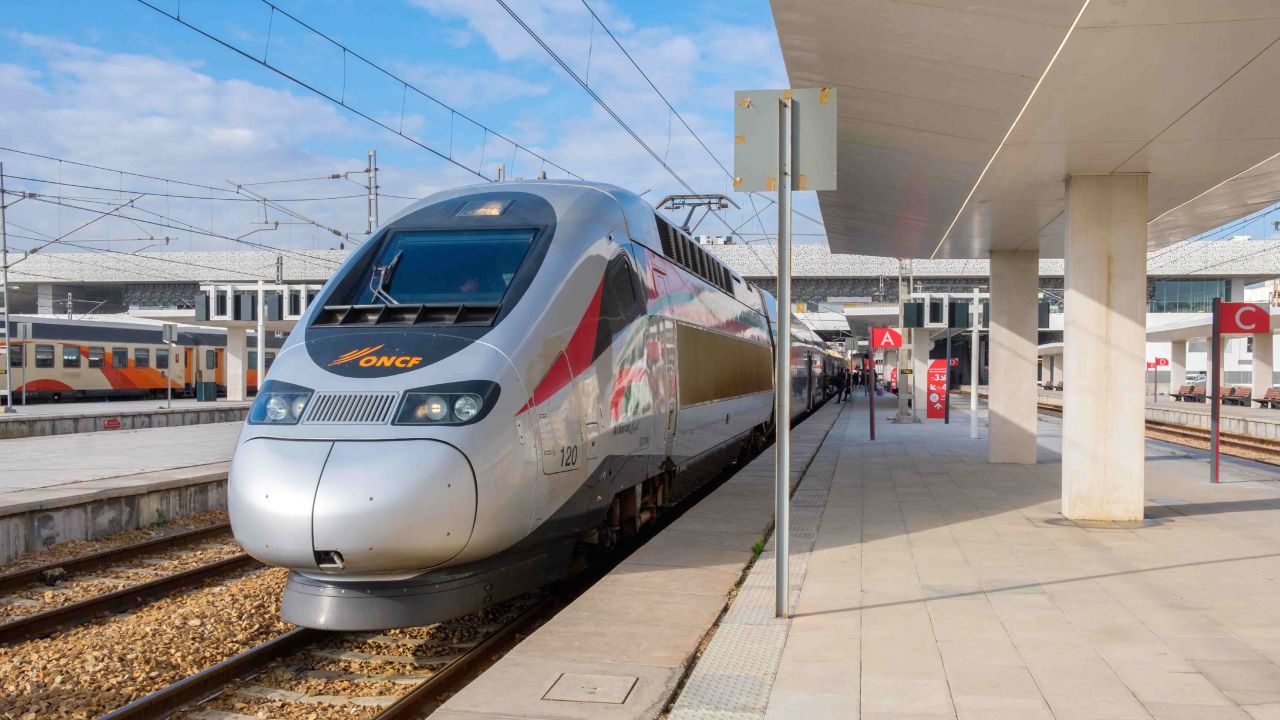 <strong>Casablanca express:</strong> Africa's first, and so far only, dedicated high speed line carries trains at up to 320 kph (200 mph) between the port city of Tangiers and Casablanca.