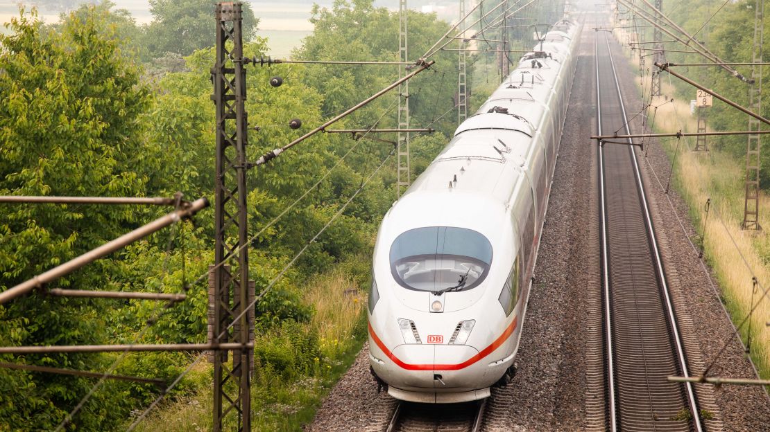 Germany's Inter-City Express trains are known as "White Worms."