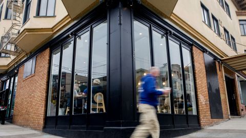 A view of Hilda and Jesse restaurant in San Francisco