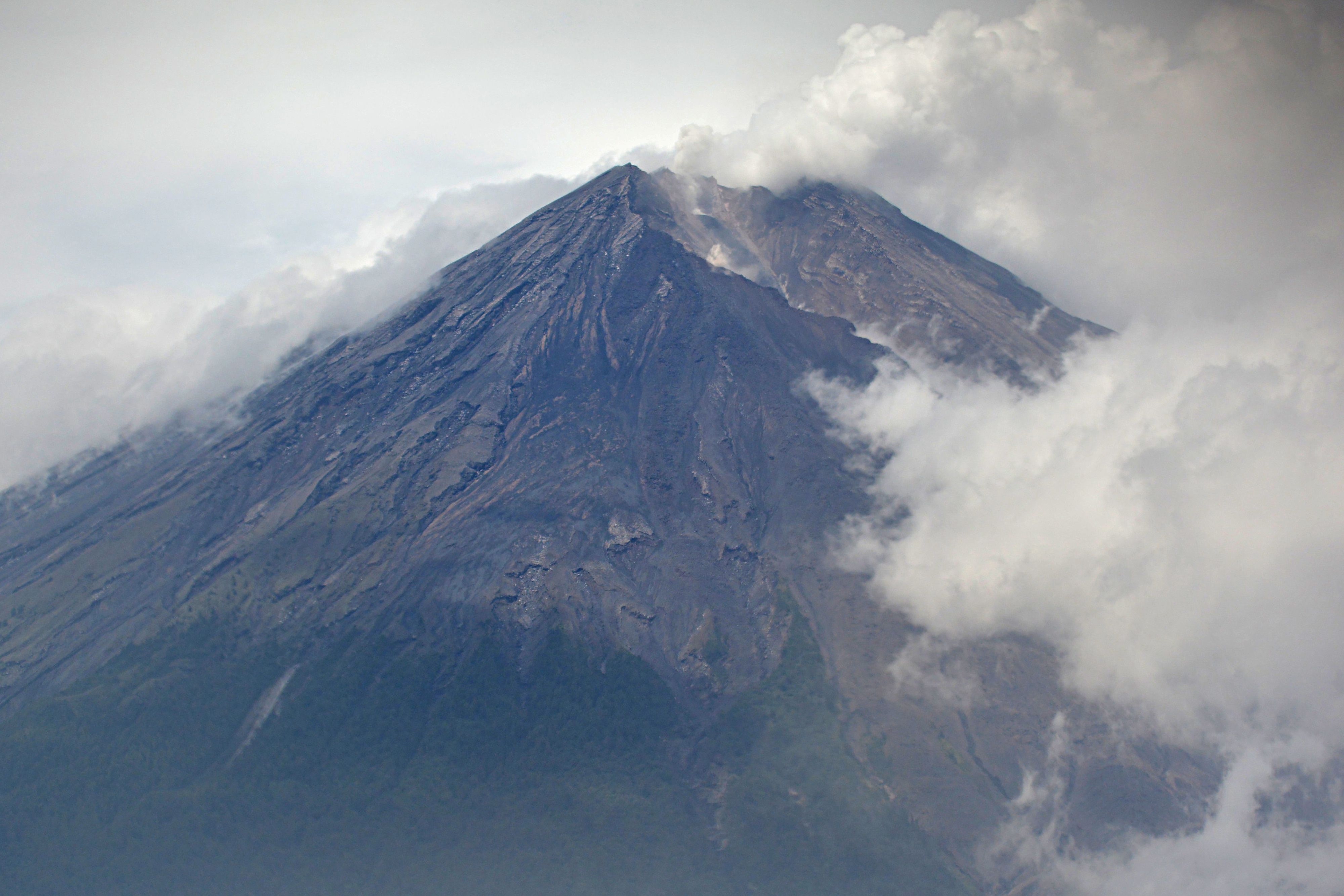 Vulkanen Semeru på Java