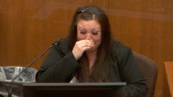 Katie Bryant, Daunte Wright's mother, during testimony on Wednesday, December 8. 