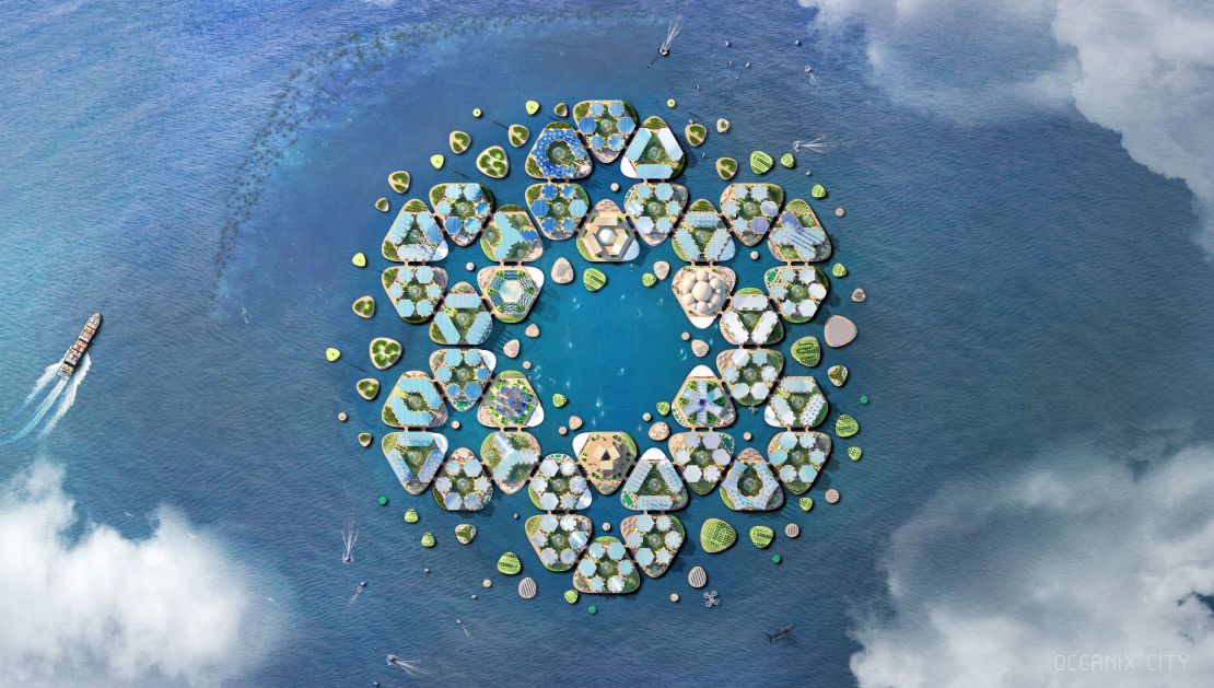 The proposed city can organically transform and adapt over time, evolving from a neighborhood of 300 residents to a city of 10,000.