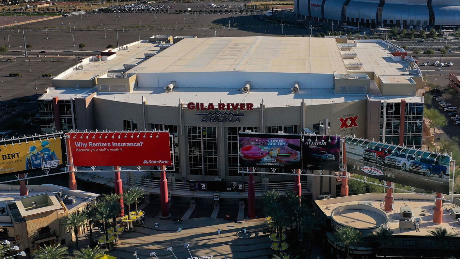 The NHL's Arizona Coyotes may not have access to Gila River Arena if bills are not paid, according to a city official.