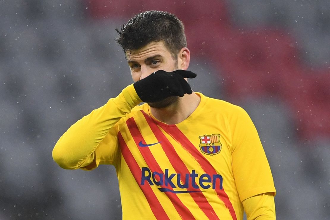Gerard Pique is one of Barcelona's aging stars.