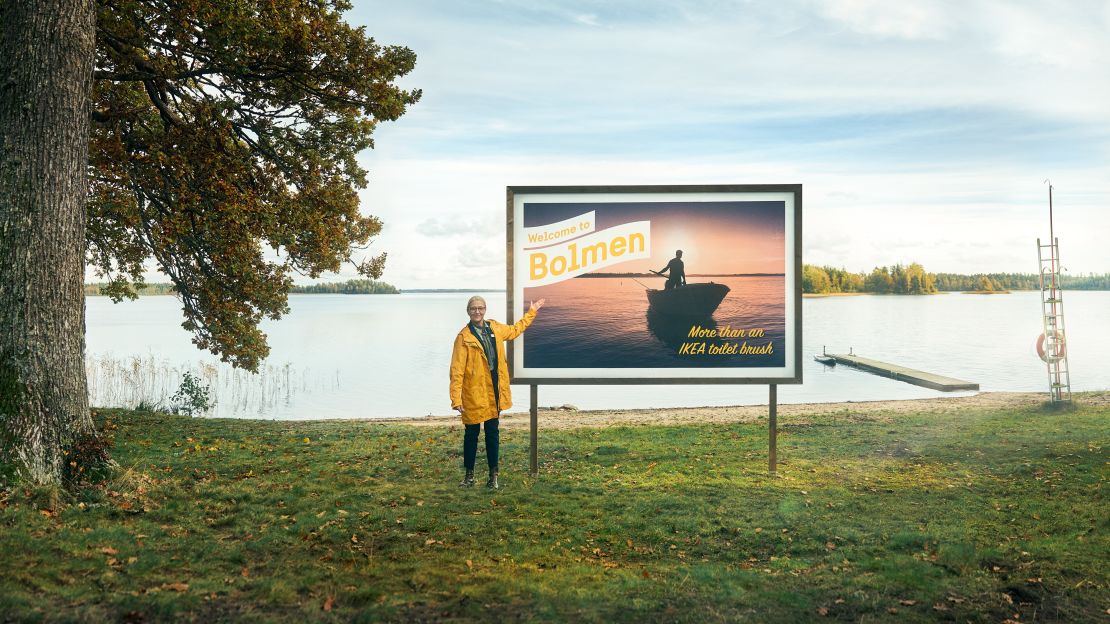 Bolmen is a beautiful lake, say locals, not just a toilet brush.