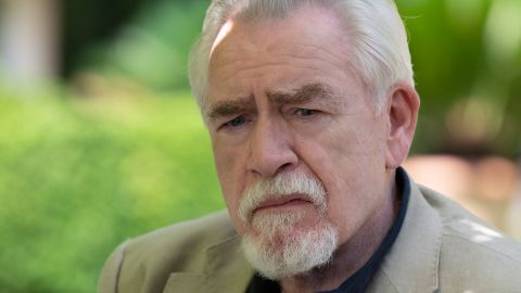 Brian Cox as Logan Roy is shown in a scene from season three of "Succession."