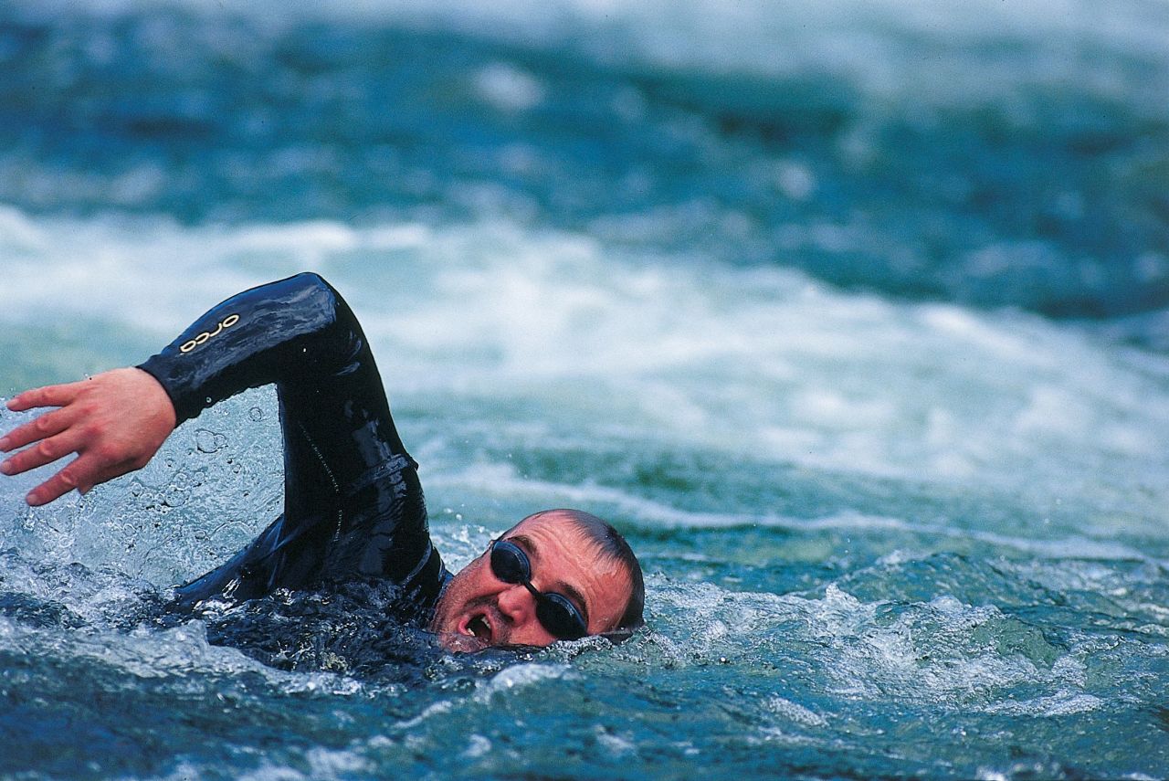 In 2000 he earned the first of his five Guinness World Records when he swam 1,886 miles of the Danube River, the second-longest in Europe, in 58 days. 