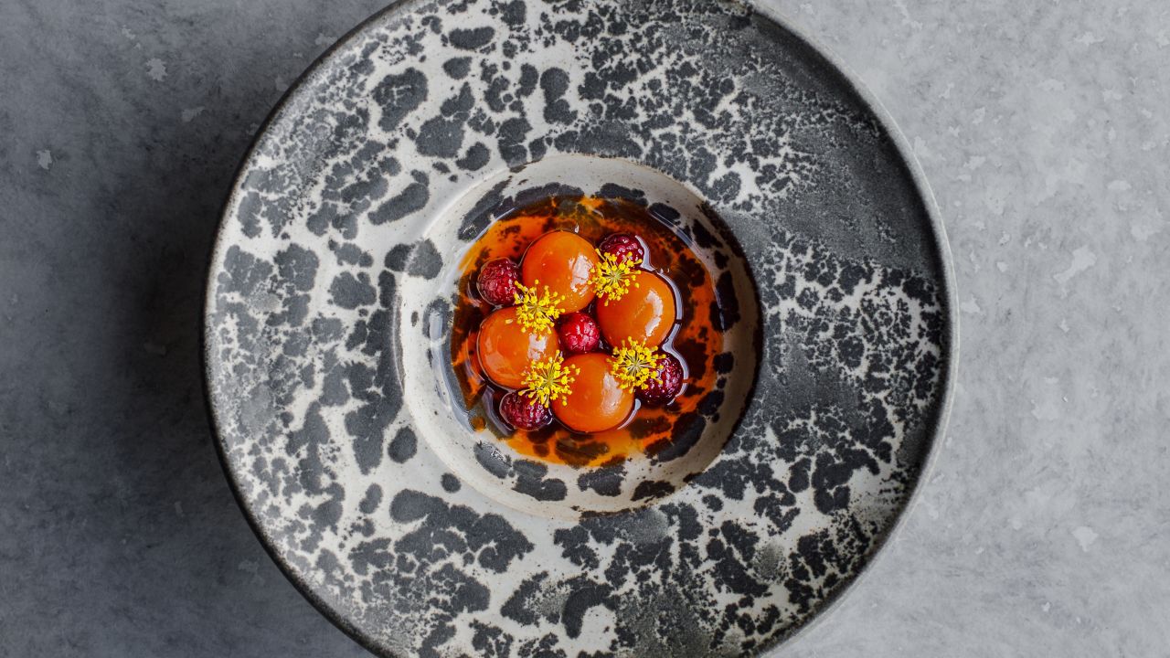 Chef Matthew Orlando's sustainable restaurant Amass is a hot choice right now.  