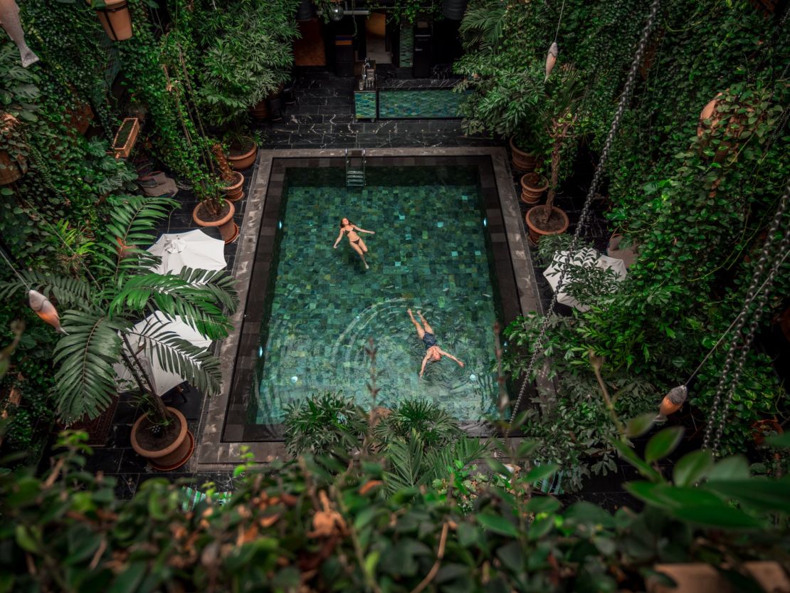 Can't make it to Asia? Try the Bali-inspired pool at Manon Les Suites. 