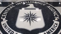 The Central Intelligence Agency (CIA) logo is displayed in the lobby of CIA Headquarters in Langley, Virginia, on August 14, 2008. AFP PHOTO/SAUL LOEB (Photo credit should read SAUL LOEB/AFP via Getty Images)