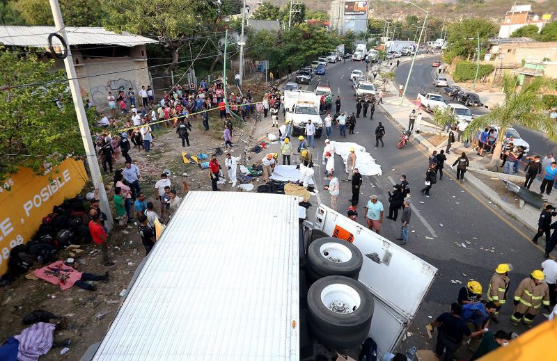 Mexico Road Accident: Dozens Killed As Truck Carrying More Than 100 ...