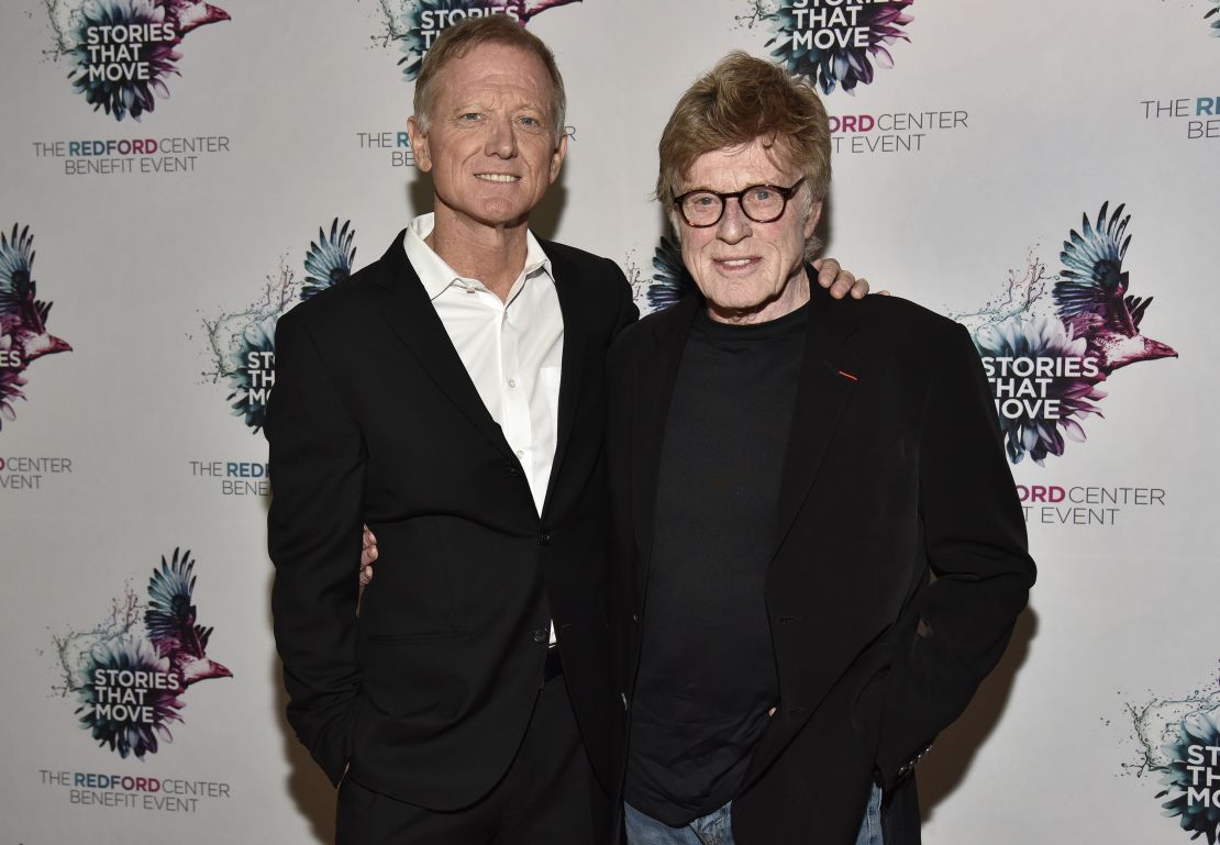 SAN FRANCISCO, CA - DECEMBER 06: James Redford (L) and Robert Redford attend The Redford Center's Benefit at August Hall on December 6, 2018 in San Francisco, California. (Photo by Tim Mosenfelder/Getty Images)