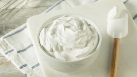 Homemade whipped cream can be be created with unique flavors. 
